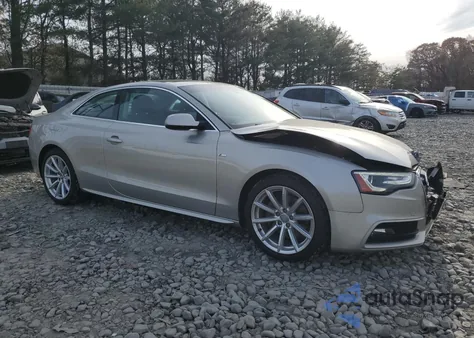 2015 Audi A5 Premium Plus z USA, uszkodzony, nr VIN WAUMFAFR2FA005082